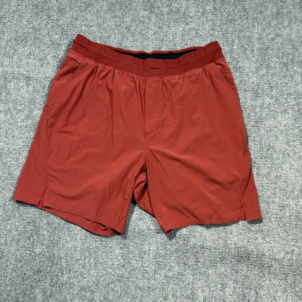 Ten Thousand Set Shorts Mens XL Red Lined Running Gym Athletic 6.5"